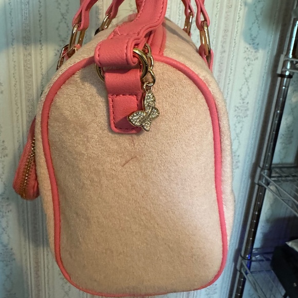 Juicy Couture wingin it satchel pink diamond bag - Picture 4 of 4